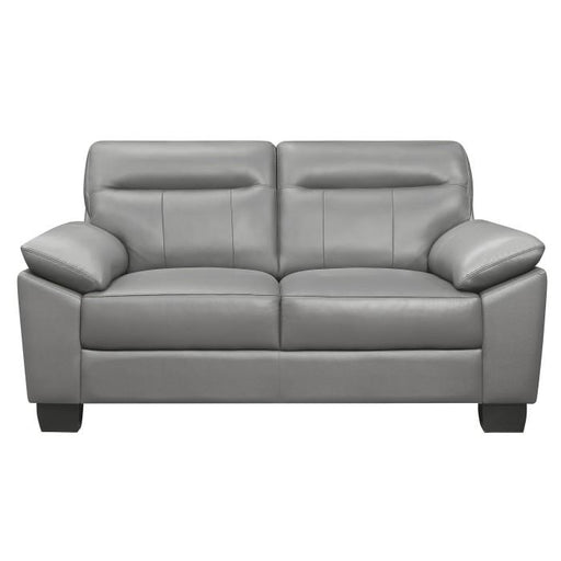 Homelegance Furniture Denizen Loveseat in Gray 9537GRY-2 - Premium Loveseat from Homelegance (Titan Warehouse) - Just $875.55! Shop now at Furniture Wholesale Plus  We are the best furniture store in Nashville, Hendersonville, Goodlettsville, Madison, Antioch, Mount Juliet, Lebanon, Gallatin, Springfield, Murfreesboro, Franklin, Brentwood