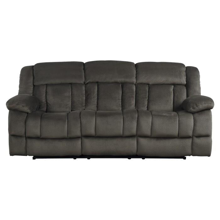 Homelegance Furniture Laurelton Double Reclining Sofa in Chocolate 9636-3 - Premium Sofa from Homelegance (Titan Warehouse) - Just $973.05! Shop now at Furniture Wholesale Plus  We are the best furniture store in Nashville, Hendersonville, Goodlettsville, Madison, Antioch, Mount Juliet, Lebanon, Gallatin, Springfield, Murfreesboro, Franklin, Brentwood