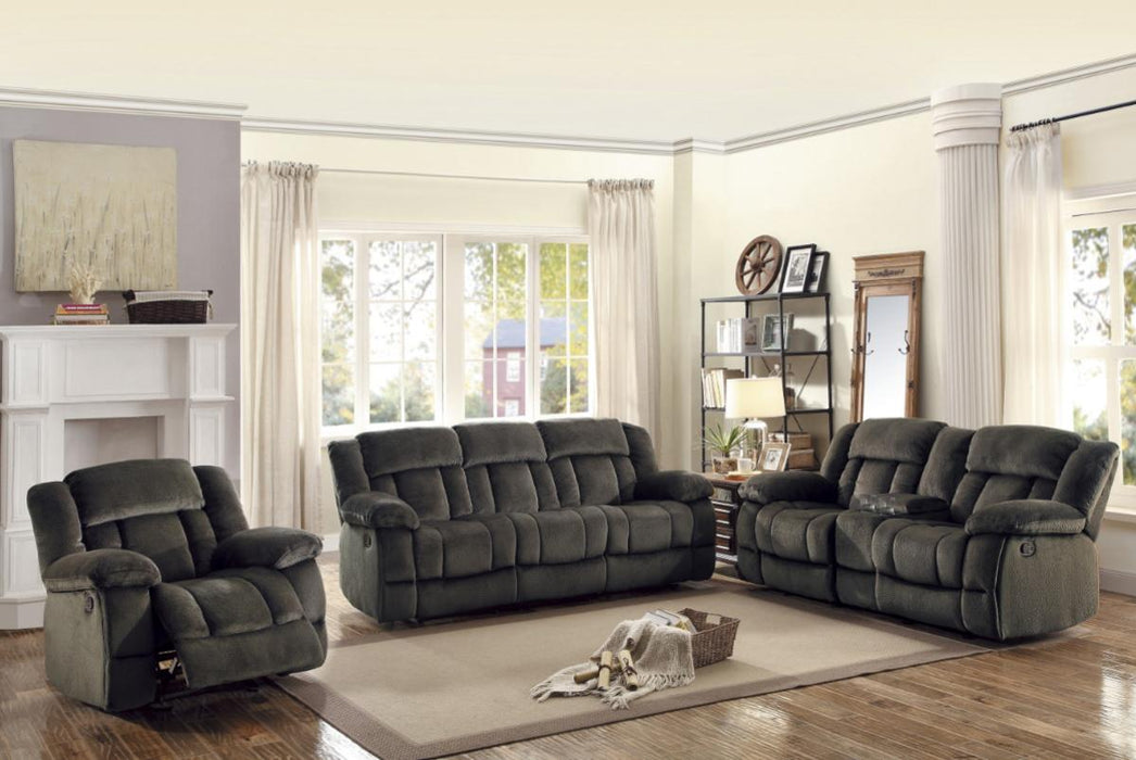 Homelegance Furniture Laurelton Double Glider Reclining Loveseat w/ Center Console in Chocolate 9636-2 - Premium Loveseat from Homelegance (Titan Warehouse) - Just $934.05! Shop now at Furniture Wholesale Plus  We are the best furniture store in Nashville, Hendersonville, Goodlettsville, Madison, Antioch, Mount Juliet, Lebanon, Gallatin, Springfield, Murfreesboro, Franklin, Brentwood