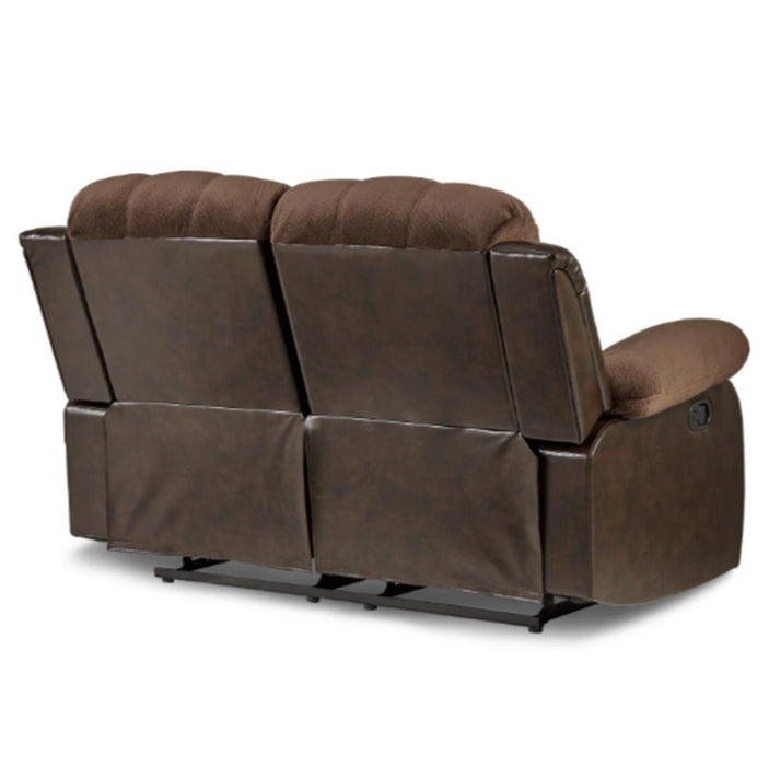 Homelegance Furniture Granley Double Reclining Loveseat in Chocolate 9700FCP-2 - Premium Loveseat from Homelegance (Titan Warehouse) - Just $739.05! Shop now at Furniture Wholesale Plus  We are the best furniture store in Nashville, Hendersonville, Goodlettsville, Madison, Antioch, Mount Juliet, Lebanon, Gallatin, Springfield, Murfreesboro, Franklin, Brentwood