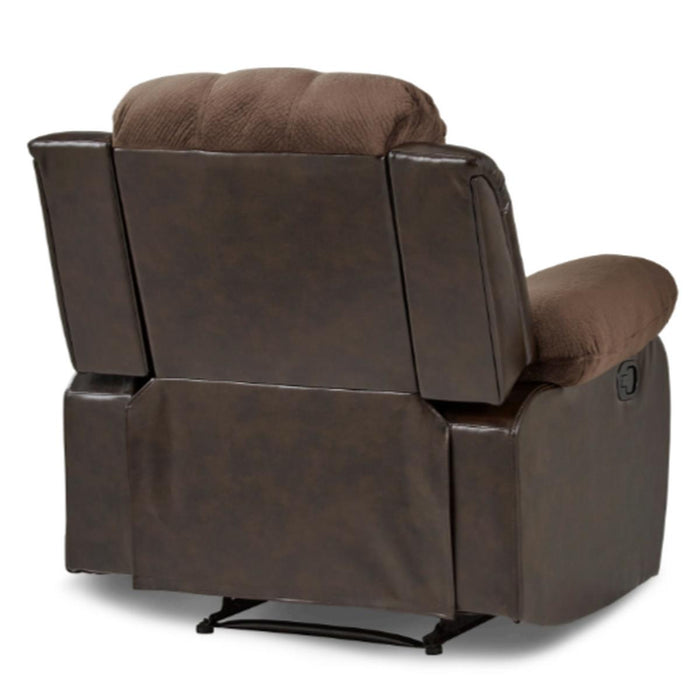 Homelegance Furniture Granley Reclining Chair in Chocolate 9700FCP-1 - Premium Chair from Homelegance (Titan Warehouse) - Just $427.05! Shop now at Furniture Wholesale Plus  We are the best furniture store in Nashville, Hendersonville, Goodlettsville, Madison, Antioch, Mount Juliet, Lebanon, Gallatin, Springfield, Murfreesboro, Franklin, Brentwood