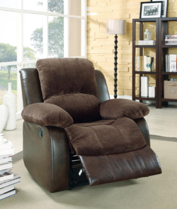 Homelegance Furniture Granley Reclining Chair in Chocolate 9700FCP-1 - Premium Chair from Homelegance (Titan Warehouse) - Just $427.05! Shop now at Furniture Wholesale Plus  We are the best furniture store in Nashville, Hendersonville, Goodlettsville, Madison, Antioch, Mount Juliet, Lebanon, Gallatin, Springfield, Murfreesboro, Franklin, Brentwood