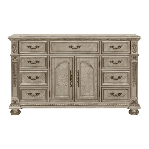 Homelegance Catalonia Dresser in Platinum Gold 1824PG-5 - Premium Dresser from Homelegance (Titan Warehouse) - Just $994.50! Shop now at Furniture Wholesale Plus  We are the best furniture store in Nashville, Hendersonville, Goodlettsville, Madison, Antioch, Mount Juliet, Lebanon, Gallatin, Springfield, Murfreesboro, Franklin, Brentwood