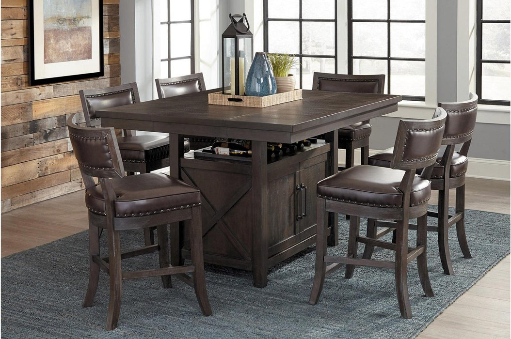 Homelegance Oxton Counter Hight Chair in Dark Cherry (Set of 2) - Premium Side Chair from Homelegance (Titan Warehouse) - Just $138.45! Shop now at Furniture Wholesale Plus  We are the best furniture store in Nashville, Hendersonville, Goodlettsville, Madison, Antioch, Mount Juliet, Lebanon, Gallatin, Springfield, Murfreesboro, Franklin, Brentwood