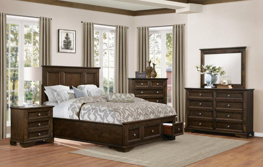 Homelegance Eunice King Platform Bed with Footboard Storage in Espresso 1844KDC-1EK* - Premium Bed from Homelegance (Titan Warehouse) - Just $1092! Shop now at Furniture Wholesale Plus  We are the best furniture store in Nashville, Hendersonville, Goodlettsville, Madison, Antioch, Mount Juliet, Lebanon, Gallatin, Springfield, Murfreesboro, Franklin, Brentwood