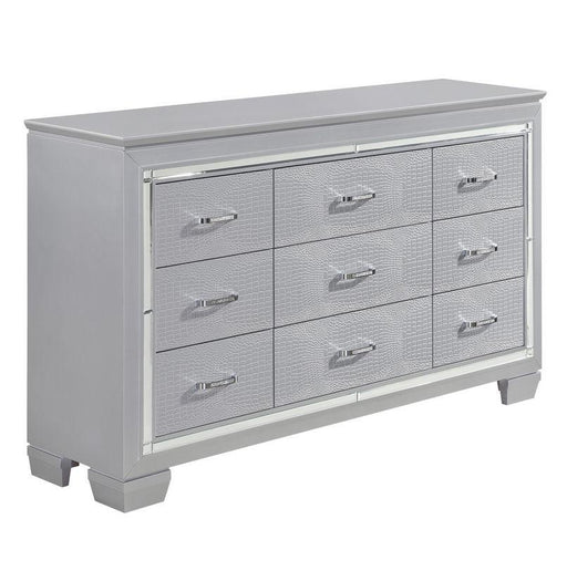 Homelegance Allura Dresser in Silver 1916-5 - Premium Dresser from Homelegance (Titan Warehouse) - Just $682.50! Shop now at Furniture Wholesale Plus  We are the best furniture store in Nashville, Hendersonville, Goodlettsville, Madison, Antioch, Mount Juliet, Lebanon, Gallatin, Springfield, Murfreesboro, Franklin, Brentwood