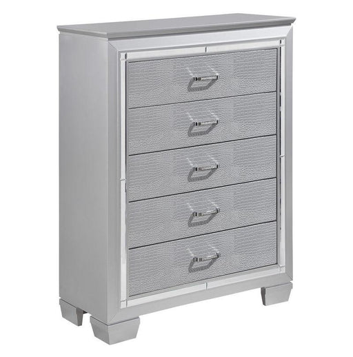 Homelegance Allura Chest in Silver 1916-9 - Premium Chest from Homelegance (Titan Warehouse) - Just $585! Shop now at Furniture Wholesale Plus  We are the best furniture store in Nashville, Hendersonville, Goodlettsville, Madison, Antioch, Mount Juliet, Lebanon, Gallatin, Springfield, Murfreesboro, Franklin, Brentwood