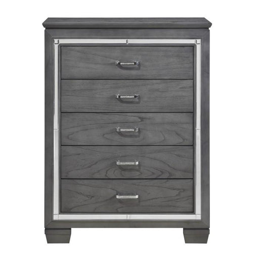 Homelegance Allura Chest in Gray 1916GY-9 - Premium Chest from Homelegance (Titan Warehouse) - Just $585! Shop now at Furniture Wholesale Plus  We are the best furniture store in Nashville, Hendersonville, Goodlettsville, Madison, Antioch, Mount Juliet, Lebanon, Gallatin, Springfield, Murfreesboro, Franklin, Brentwood