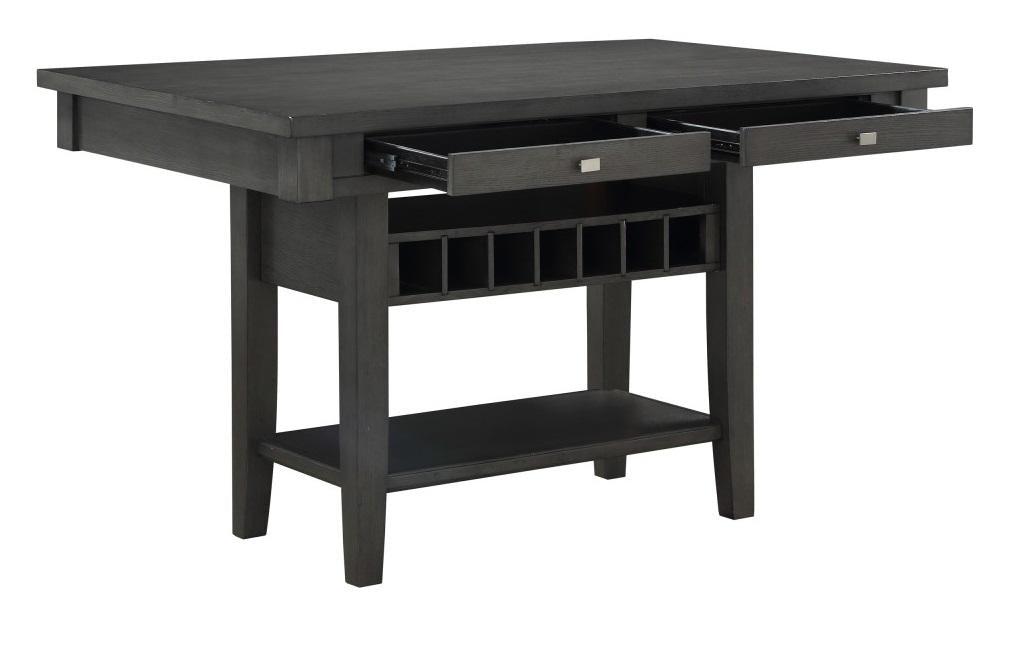 Homelegance Baresford Counter Height Table in Gray 5674-36* - Premium Table from Homelegance (Titan Warehouse) - Just $555.75! Shop now at Furniture Wholesale Plus  We are the best furniture store in Nashville, Hendersonville, Goodlettsville, Madison, Antioch, Mount Juliet, Lebanon, Gallatin, Springfield, Murfreesboro, Franklin, Brentwood