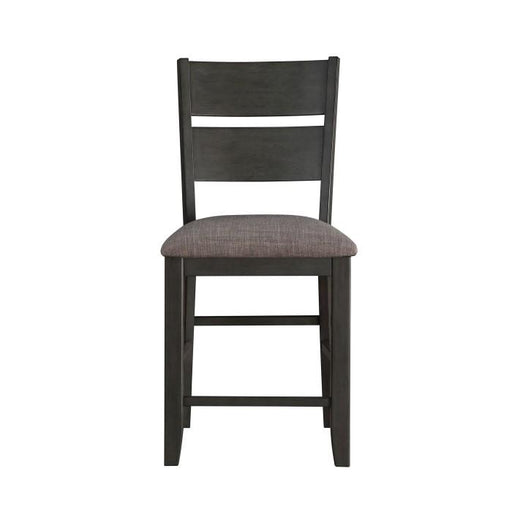 Homelegance Baresford Counter Height Chair in Gray (Set of 2) - Premium Chair from Homelegance (Titan Warehouse) - Just $107.25! Shop now at Furniture Wholesale Plus  We are the best furniture store in Nashville, Hendersonville, Goodlettsville, Madison, Antioch, Mount Juliet, Lebanon, Gallatin, Springfield, Murfreesboro, Franklin, Brentwood