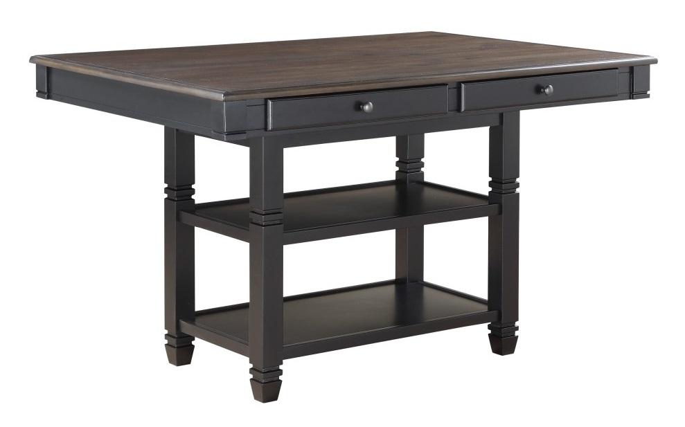 Homelegance Baywater Counter Height Table in Natural and Black 5705BK-36 - Premium Table from Homelegance (Titan Warehouse) - Just $524.55! Shop now at Furniture Wholesale Plus  We are the best furniture store in Nashville, Hendersonville, Goodlettsville, Madison, Antioch, Mount Juliet, Lebanon, Gallatin, Springfield, Murfreesboro, Franklin, Brentwood