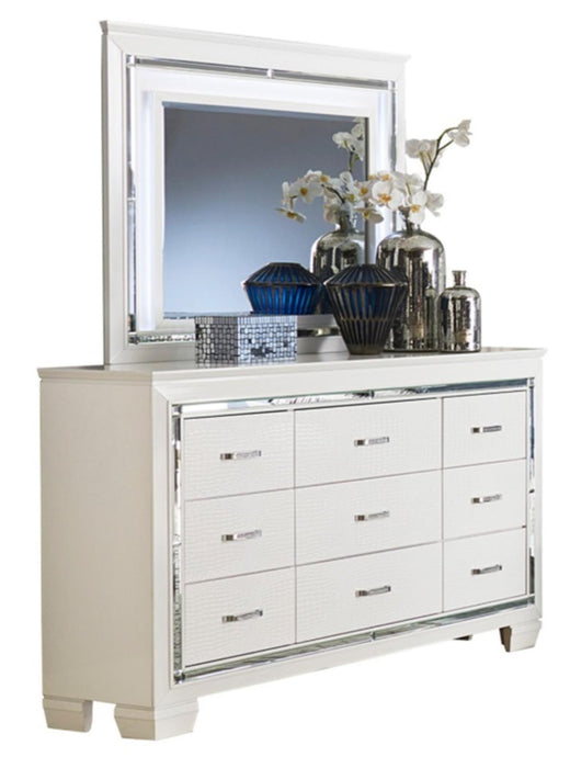 Homelegance Allura Mirror in White 1916W-6 - Premium Mirror from Homelegance (Titan Warehouse) - Just $234! Shop now at Furniture Wholesale Plus  We are the best furniture store in Nashville, Hendersonville, Goodlettsville, Madison, Antioch, Mount Juliet, Lebanon, Gallatin, Springfield, Murfreesboro, Franklin, Brentwood