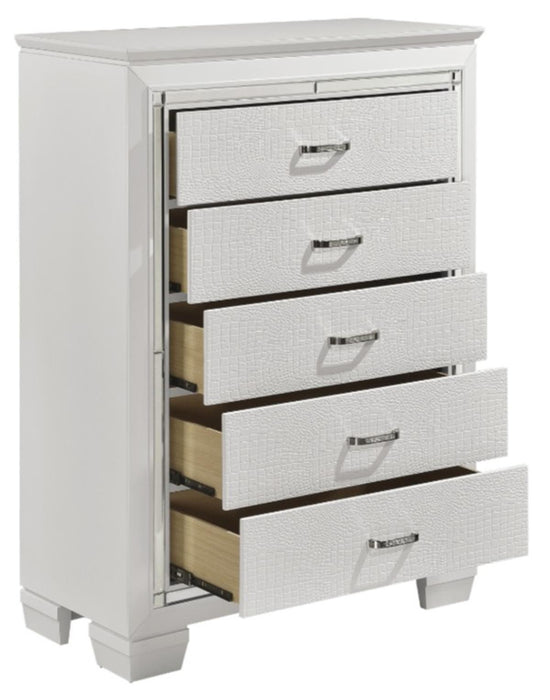 Homelegance Allura Chest in White 1916W-9 - Premium Chest from Homelegance (Titan Warehouse) - Just $585! Shop now at Furniture Wholesale Plus  We are the best furniture store in Nashville, Hendersonville, Goodlettsville, Madison, Antioch, Mount Juliet, Lebanon, Gallatin, Springfield, Murfreesboro, Franklin, Brentwood