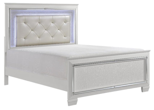 Homelegance Allura Queen Panel Bed in White 1916W-1* - Premium Bed from Homelegance (Titan Warehouse) - Just $661.05! Shop now at Furniture Wholesale Plus  We are the best furniture store in Nashville, Hendersonville, Goodlettsville, Madison, Antioch, Mount Juliet, Lebanon, Gallatin, Springfield, Murfreesboro, Franklin, Brentwood