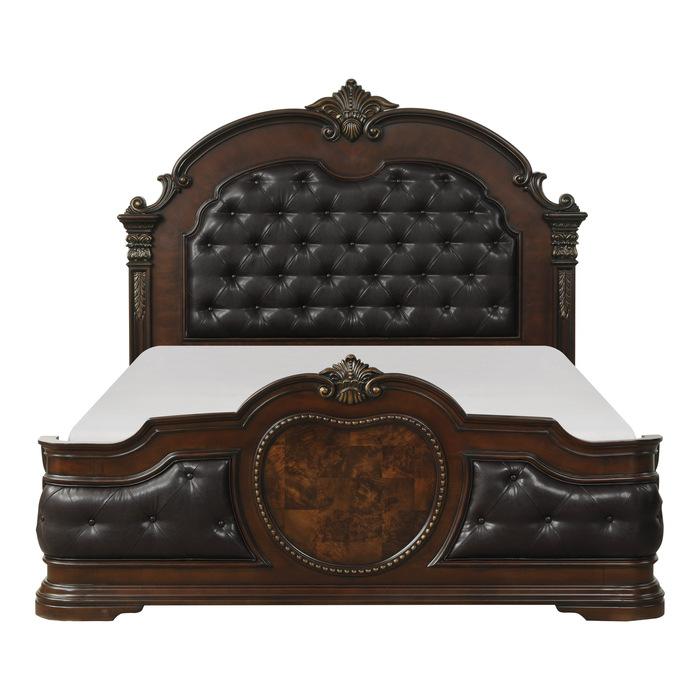 Homelegance Antoinetta King Panel Bed in Champagne Wood 1919K-1EK* - Premium Bed from Homelegance (Titan Warehouse) - Just $1811.55! Shop now at Furniture Wholesale Plus  We are the best furniture store in Nashville, Hendersonville, Goodlettsville, Madison, Antioch, Mount Juliet, Lebanon, Gallatin, Springfield, Murfreesboro, Franklin, Brentwood