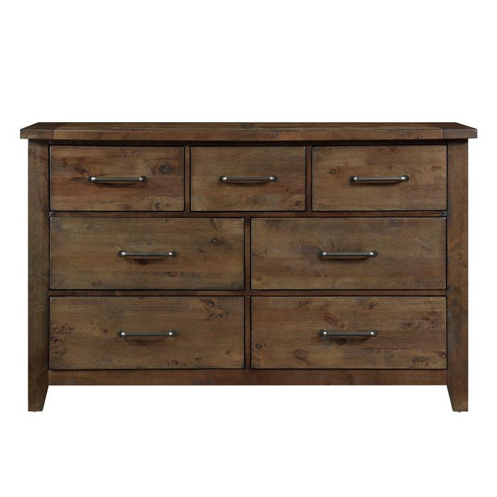 Homelegance Jerrick Dresser in Burnished Brown 1957-5 - Premium Dresser from Homelegance (Titan Warehouse) - Just $700.05! Shop now at Furniture Wholesale Plus  We are the best furniture store in Nashville, Hendersonville, Goodlettsville, Madison, Antioch, Mount Juliet, Lebanon, Gallatin, Springfield, Murfreesboro, Franklin, Brentwood