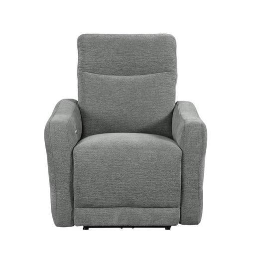 Homelegance Furniture Edition Power Lay Flat Reclining Chair in Dove Grey 9804DV-1PWH - Premium Chair from Homelegance (Titan Warehouse) - Just $778.05! Shop now at Furniture Wholesale Plus  We are the best furniture store in Nashville, Hendersonville, Goodlettsville, Madison, Antioch, Mount Juliet, Lebanon, Gallatin, Springfield, Murfreesboro, Franklin, Brentwood