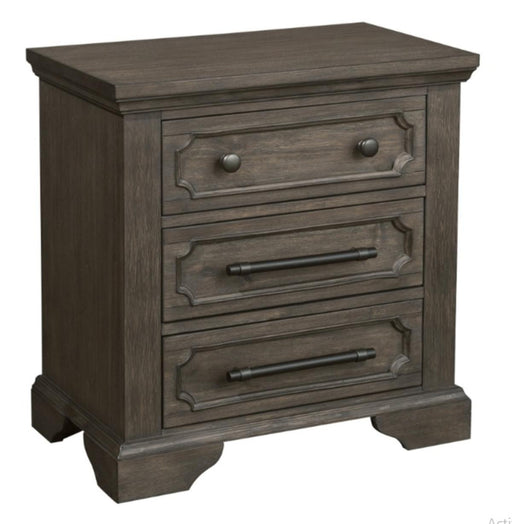 Homelegance Taulon Nightstand in Dark Oak 5438-4 - Premium Nightstand from Homelegance (Titan Warehouse) - Just $263.25! Shop now at Furniture Wholesale Plus  We are the best furniture store in Nashville, Hendersonville, Goodlettsville, Madison, Antioch, Mount Juliet, Lebanon, Gallatin, Springfield, Murfreesboro, Franklin, Brentwood