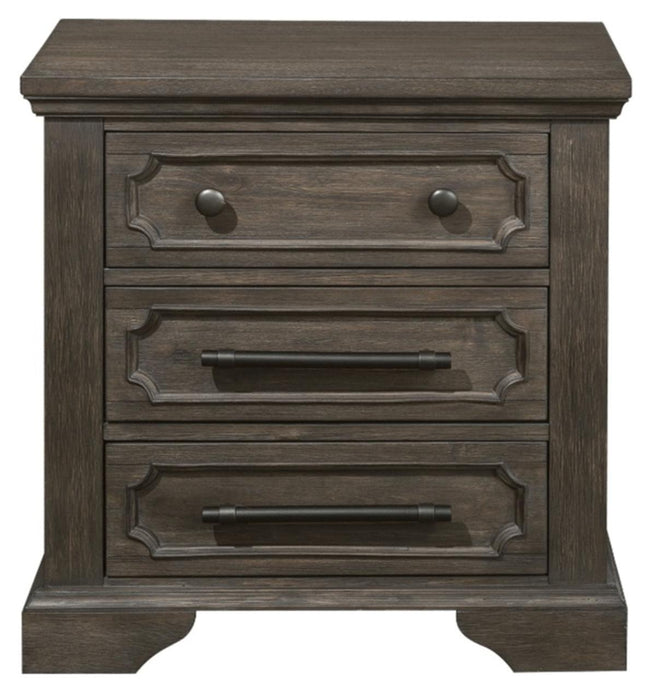 Homelegance Taulon Nightstand in Dark Oak 5438-4 - Premium Nightstand from Homelegance (Titan Warehouse) - Just $263.25! Shop now at Furniture Wholesale Plus  We are the best furniture store in Nashville, Hendersonville, Goodlettsville, Madison, Antioch, Mount Juliet, Lebanon, Gallatin, Springfield, Murfreesboro, Franklin, Brentwood