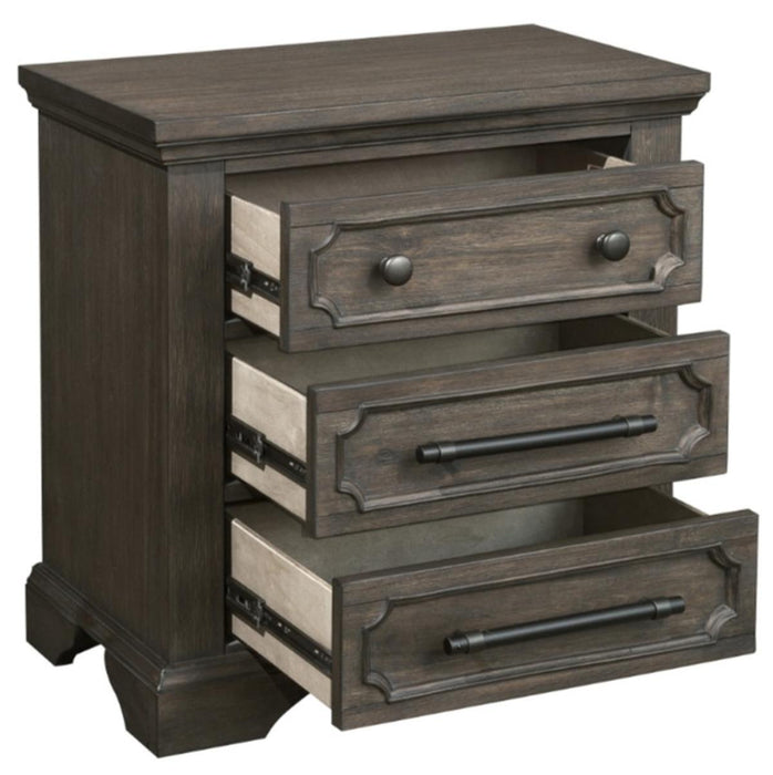 Homelegance Taulon Nightstand in Dark Oak 5438-4 - Premium Nightstand from Homelegance (Titan Warehouse) - Just $263.25! Shop now at Furniture Wholesale Plus  We are the best furniture store in Nashville, Hendersonville, Goodlettsville, Madison, Antioch, Mount Juliet, Lebanon, Gallatin, Springfield, Murfreesboro, Franklin, Brentwood