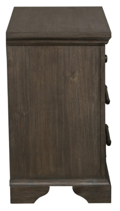 Homelegance Taulon Nightstand in Dark Oak 5438-4 - Premium Nightstand from Homelegance (Titan Warehouse) - Just $263.25! Shop now at Furniture Wholesale Plus  We are the best furniture store in Nashville, Hendersonville, Goodlettsville, Madison, Antioch, Mount Juliet, Lebanon, Gallatin, Springfield, Murfreesboro, Franklin, Brentwood