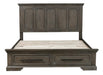 Homelegance Taulon King Platform Bed with Footboard Storage in Dark Oak 5438K-1EK* - Premium Bed from Homelegance (Titan Warehouse) - Just $973.05! Shop now at Furniture Wholesale Plus  We are the best furniture store in Nashville, Hendersonville, Goodlettsville, Madison, Antioch, Mount Juliet, Lebanon, Gallatin, Springfield, Murfreesboro, Franklin, Brentwood