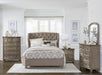 Homelegance Vermillion Queen Upholstered Panel Bed in Gray 5442-1* - Premium Bed from Homelegance (Titan Warehouse) - Just $700.05! Shop now at Furniture Wholesale Plus  We are the best furniture store in Nashville, Hendersonville, Goodlettsville, Madison, Antioch, Mount Juliet, Lebanon, Gallatin, Springfield, Murfreesboro, Franklin, Brentwood