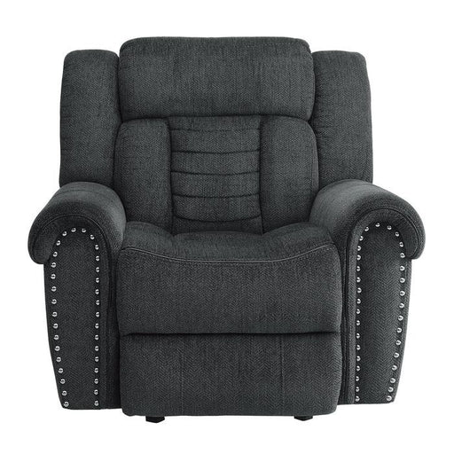 Homelegance Furniture Nutmeg Glider Reclining Chair in Charcoal Gray 9901CC-1 - Premium Recliner from Homelegance (Titan Warehouse) - Just $544.05! Shop now at Furniture Wholesale Plus  We are the best furniture store in Nashville, Hendersonville, Goodlettsville, Madison, Antioch, Mount Juliet, Lebanon, Gallatin, Springfield, Murfreesboro, Franklin, Brentwood