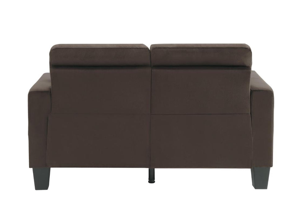 Homelegance Furniture Lantana Sofa in Chocolate 9957CH-3 - Premium Sofa from Homelegance (Titan Warehouse) - Just $466.05! Shop now at Furniture Wholesale Plus  We are the best furniture store in Nashville, Hendersonville, Goodlettsville, Madison, Antioch, Mount Juliet, Lebanon, Gallatin, Springfield, Murfreesboro, Franklin, Brentwood