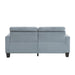 Homelegance Furniture Lantana Loveseat in Gray 9957GY-2 - Premium Loveseat from Homelegance (Titan Warehouse) - Just $388.05! Shop now at Furniture Wholesale Plus  We are the best furniture store in Nashville, Hendersonville, Goodlettsville, Madison, Antioch, Mount Juliet, Lebanon, Gallatin, Springfield, Murfreesboro, Franklin, Brentwood