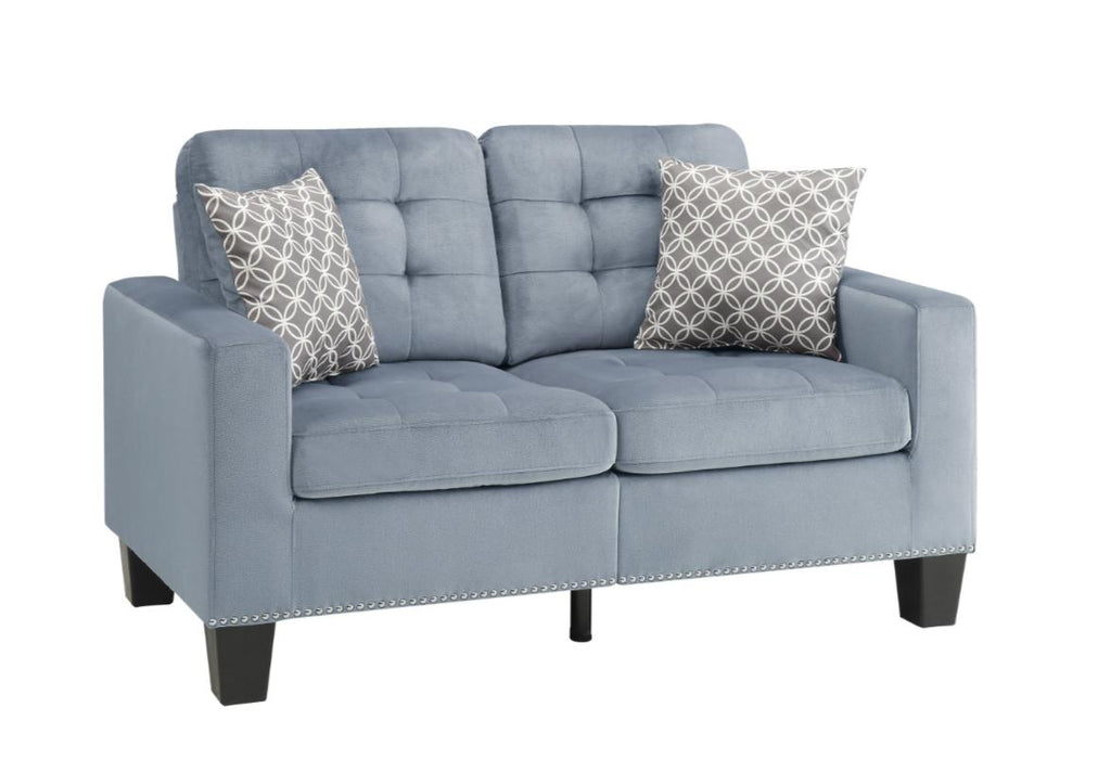 Homelegance Furniture Lantana Loveseat in Gray 9957GY-2 - Premium Loveseat from Homelegance (Titan Warehouse) - Just $388.05! Shop now at Furniture Wholesale Plus  We are the best furniture store in Nashville, Hendersonville, Goodlettsville, Madison, Antioch, Mount Juliet, Lebanon, Gallatin, Springfield, Murfreesboro, Franklin, Brentwood