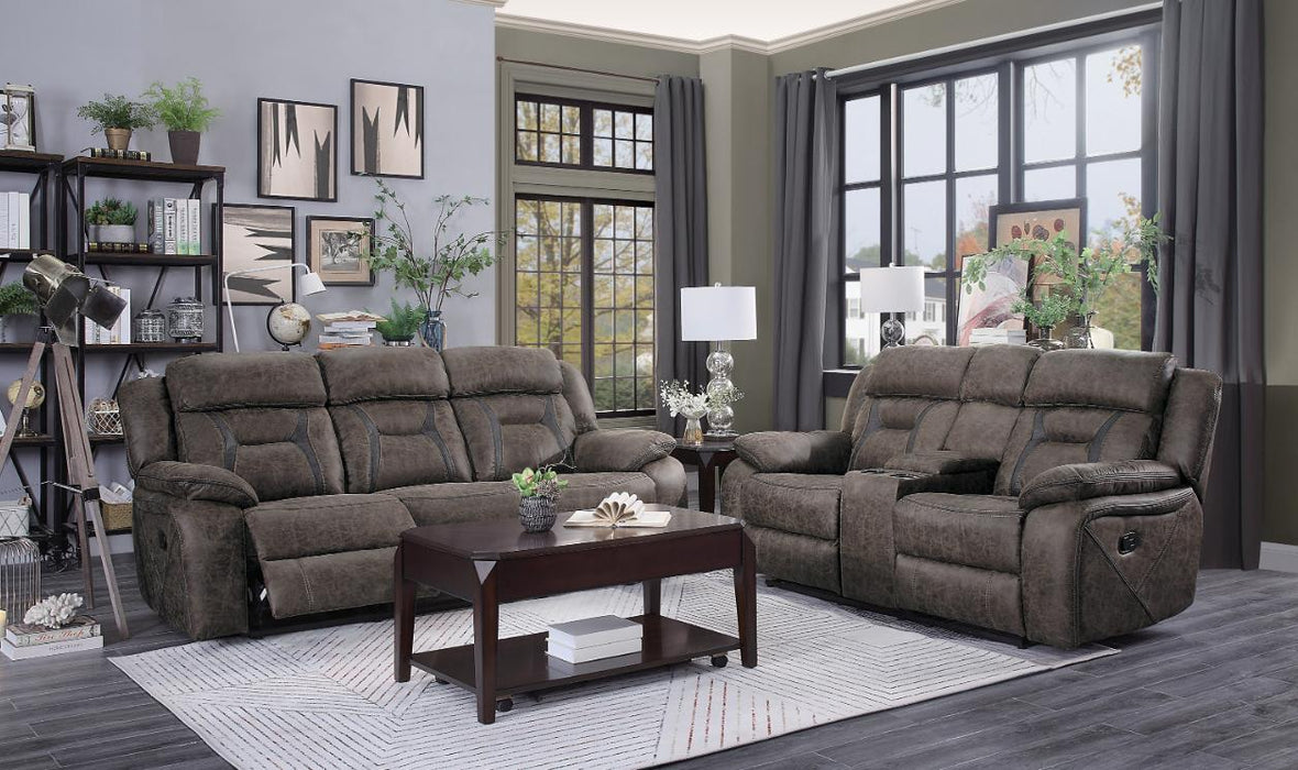 Homelegance Furniture Madrona Double Reclining Loveseat in Dark Brown 9989DB-2 - Premium Loveseat from Homelegance (Titan Warehouse) - Just $1031.55! Shop now at Furniture Wholesale Plus  We are the best furniture store in Nashville, Hendersonville, Goodlettsville, Madison, Antioch, Mount Juliet, Lebanon, Gallatin, Springfield, Murfreesboro, Franklin, Brentwood