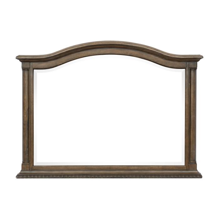 Homelegance Furniture Rachelle Mirror in Weathered Pecan 1693-6 - Premium Mirror from Homelegance (Titan Warehouse) - Just $265.20! Shop now at Furniture Wholesale Plus  We are the best furniture store in Nashville, Hendersonville, Goodlettsville, Madison, Antioch, Mount Juliet, Lebanon, Gallatin, Springfield, Murfreesboro, Franklin, Brentwood