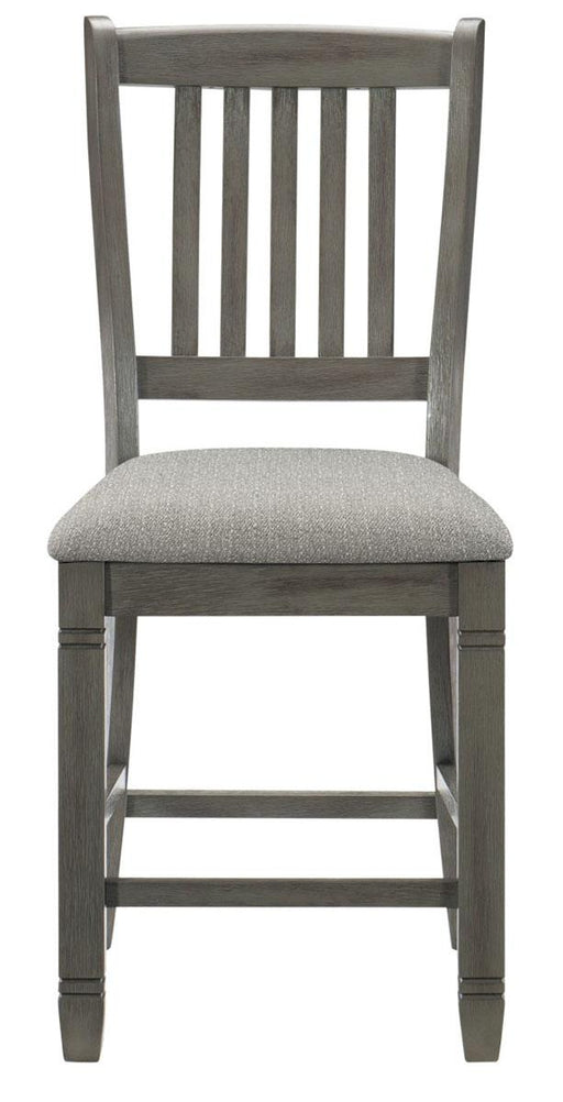 Homelegance Granby Counter Height Chair in Antique Gray (Set of 2) 5627GY-24 - Premium Chair from Homelegance (Titan Warehouse) - Just $112.13! Shop now at Furniture Wholesale Plus  We are the best furniture store in Nashville, Hendersonville, Goodlettsville, Madison, Antioch, Mount Juliet, Lebanon, Gallatin, Springfield, Murfreesboro, Franklin, Brentwood