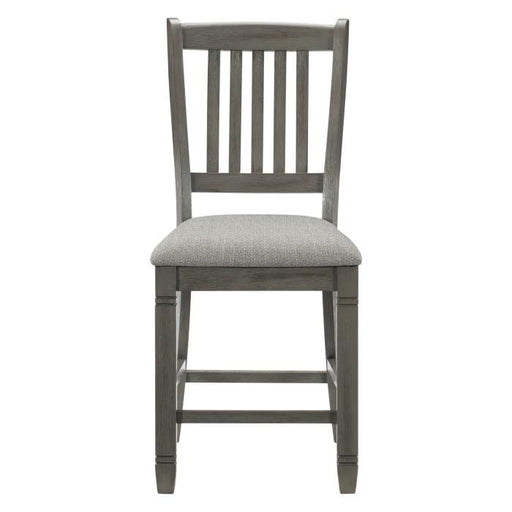 Homelegance Granby Counter Height Chair in Antique Gray (Set of 2) 5627GY-24 - Premium Chair from Homelegance (Titan Warehouse) - Just $112.13! Shop now at Furniture Wholesale Plus  We are the best furniture store in Nashville, Hendersonville, Goodlettsville, Madison, Antioch, Mount Juliet, Lebanon, Gallatin, Springfield, Murfreesboro, Franklin, Brentwood