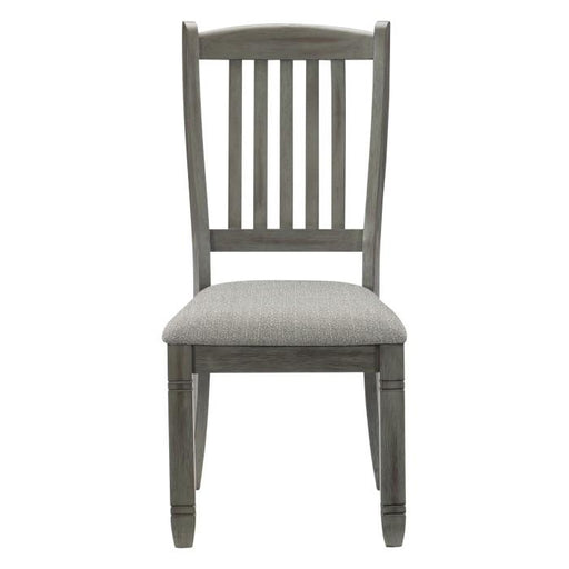 Homelegance Granby Side Chair in Antique Gray (Set of 2) 5627GYS - Premium Side Chair from Homelegance (Titan Warehouse) - Just $105.30! Shop now at Furniture Wholesale Plus  We are the best furniture store in Nashville, Hendersonville, Goodlettsville, Madison, Antioch, Mount Juliet, Lebanon, Gallatin, Springfield, Murfreesboro, Franklin, Brentwood