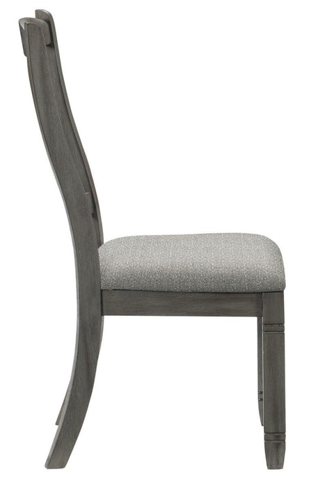 Homelegance Granby Side Chair in Antique Gray (Set of 2) 5627GYS - Premium Side Chair from Homelegance (Titan Warehouse) - Just $105.30! Shop now at Furniture Wholesale Plus  We are the best furniture store in Nashville, Hendersonville, Goodlettsville, Madison, Antioch, Mount Juliet, Lebanon, Gallatin, Springfield, Murfreesboro, Franklin, Brentwood