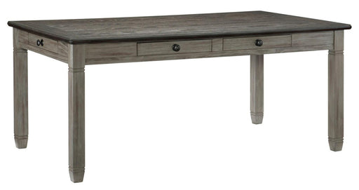 Homelegance Granby Dining Table in Coffee and Antique Gray 5627GY-72 - Premium Dining Table from Homelegance (Titan Warehouse) - Just $505.05! Shop now at Furniture Wholesale Plus  We are the best furniture store in Nashville, Hendersonville, Goodlettsville, Madison, Antioch, Mount Juliet, Lebanon, Gallatin, Springfield, Murfreesboro, Franklin, Brentwood