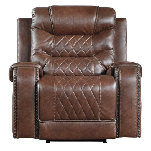 Homelegance Furniture Putnam Power Reclining Chair in Brown 9405BR-1PW - Premium Chair from Homelegance (Titan Warehouse) - Just $700.05! Shop now at Furniture Wholesale Plus  We are the best furniture store in Nashville, Hendersonville, Goodlettsville, Madison, Antioch, Mount Juliet, Lebanon, Gallatin, Springfield, Murfreesboro, Franklin, Brentwood