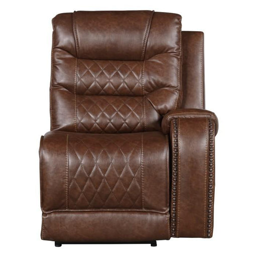 Homelegance Furniture Putnam Power Right Side Reclining Chair with USB Port in Brown 9405BR-RRPW - Premium Chair from Homelegance (Titan Warehouse) - Just $507! Shop now at Furniture Wholesale Plus  We are the best furniture store in Nashville, Hendersonville, Goodlettsville, Madison, Antioch, Mount Juliet, Lebanon, Gallatin, Springfield, Murfreesboro, Franklin, Brentwood