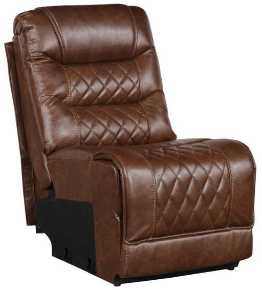 Homelegance Furniture Putnam Armless Chair in Brown 9405BR-AC - Premium Chair from Homelegance (Titan Warehouse) - Just $273! Shop now at Furniture Wholesale Plus  We are the best furniture store in Nashville, Hendersonville, Goodlettsville, Madison, Antioch, Mount Juliet, Lebanon, Gallatin, Springfield, Murfreesboro, Franklin, Brentwood