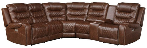 Homelegance Furniture Putnam Corner Seat in Brown 9405BR-CR - Premium Wedge from Homelegance (Titan Warehouse) - Just $604.50! Shop now at Furniture Wholesale Plus  We are the best furniture store in Nashville, Hendersonville, Goodlettsville, Madison, Antioch, Mount Juliet, Lebanon, Gallatin, Springfield, Murfreesboro, Franklin, Brentwood