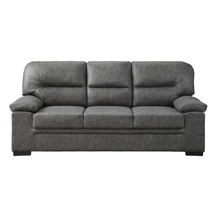 Homelegance Furniture Michigan Sofa in Dark Gray 9407DG-3 - Premium Sofa from Homelegance (Titan Warehouse) - Just $641.55! Shop now at Furniture Wholesale Plus  We are the best furniture store in Nashville, Hendersonville, Goodlettsville, Madison, Antioch, Mount Juliet, Lebanon, Gallatin, Springfield, Murfreesboro, Franklin, Brentwood