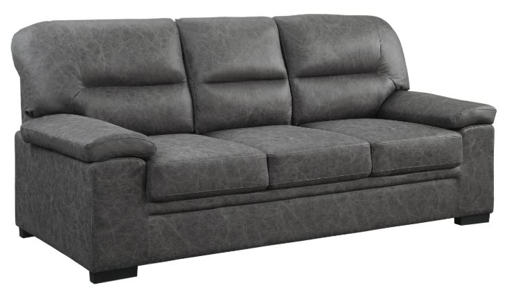 Homelegance Furniture Michigan Sofa in Dark Gray 9407DG-3 - Premium Sofa from Homelegance (Titan Warehouse) - Just $641.55! Shop now at Furniture Wholesale Plus  We are the best furniture store in Nashville, Hendersonville, Goodlettsville, Madison, Antioch, Mount Juliet, Lebanon, Gallatin, Springfield, Murfreesboro, Franklin, Brentwood