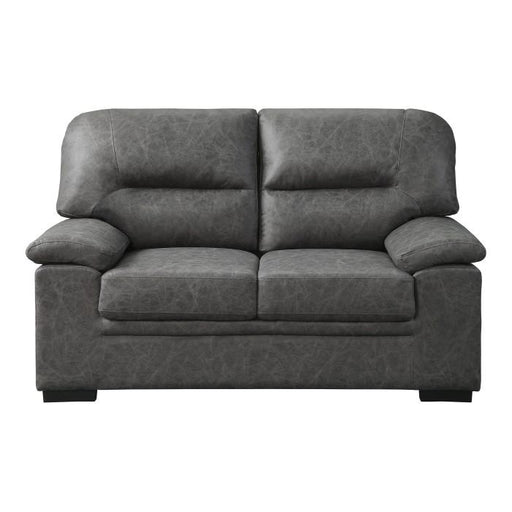 Homelegance Furniture Michigan Loveseat in Dark Gray 9407DG-2 - Premium Loveseat from Homelegance (Titan Warehouse) - Just $507! Shop now at Furniture Wholesale Plus  We are the best furniture store in Nashville, Hendersonville, Goodlettsville, Madison, Antioch, Mount Juliet, Lebanon, Gallatin, Springfield, Murfreesboro, Franklin, Brentwood