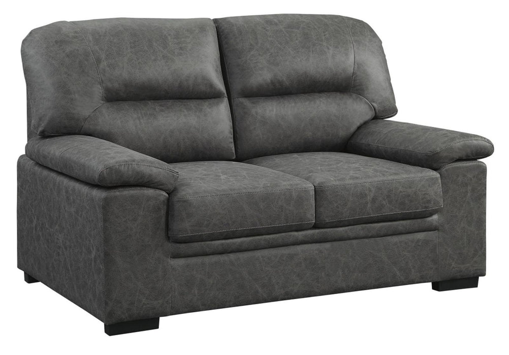 Homelegance Furniture Michigan Loveseat in Dark Gray 9407DG-2 - Premium Loveseat from Homelegance (Titan Warehouse) - Just $507! Shop now at Furniture Wholesale Plus  We are the best furniture store in Nashville, Hendersonville, Goodlettsville, Madison, Antioch, Mount Juliet, Lebanon, Gallatin, Springfield, Murfreesboro, Franklin, Brentwood