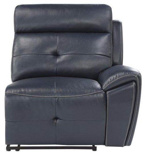 Homelegance Furniture Avenue Right Side Reclining Chair in Navy 9469NVB-RR - Premium Chair from Homelegance (Titan Warehouse) - Just $448.50! Shop now at Furniture Wholesale Plus  We are the best furniture store in Nashville, Hendersonville, Goodlettsville, Madison, Antioch, Mount Juliet, Lebanon, Gallatin, Springfield, Murfreesboro, Franklin, Brentwood