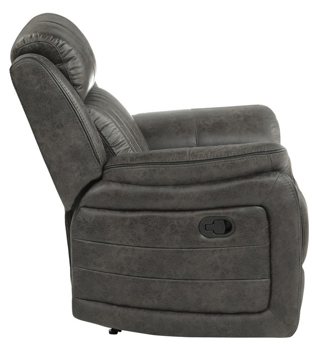 Homelegance Furniture Centeroak Reclining Chair in Gray 9479BRG-1 - Premium Chair from Homelegance (Titan Warehouse) - Just $466.05! Shop now at Furniture Wholesale Plus  We are the best furniture store in Nashville, Hendersonville, Goodlettsville, Madison, Antioch, Mount Juliet, Lebanon, Gallatin, Springfield, Murfreesboro, Franklin, Brentwood