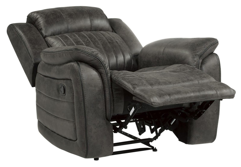 Homelegance Furniture Centeroak Reclining Chair in Gray 9479BRG-1 - Premium Chair from Homelegance (Titan Warehouse) - Just $466.05! Shop now at Furniture Wholesale Plus  We are the best furniture store in Nashville, Hendersonville, Goodlettsville, Madison, Antioch, Mount Juliet, Lebanon, Gallatin, Springfield, Murfreesboro, Franklin, Brentwood