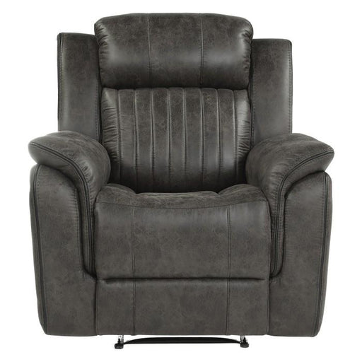 Homelegance Furniture Centeroak Reclining Chair in Gray 9479BRG-1 - Premium Chair from Homelegance (Titan Warehouse) - Just $466.05! Shop now at Furniture Wholesale Plus  We are the best furniture store in Nashville, Hendersonville, Goodlettsville, Madison, Antioch, Mount Juliet, Lebanon, Gallatin, Springfield, Murfreesboro, Franklin, Brentwood